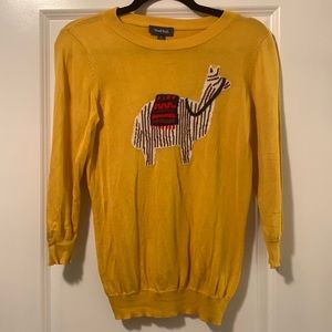 Boom, baby! Yellow Llama Sweater 🦙